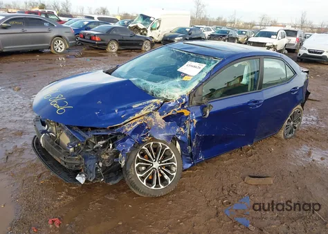 2014 Toyota Corolla S Plus z USA, uszkodzony, nr VIN 2T1BURHE2EC127511